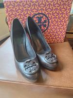 Tory Burch Pumps Schuhe Braun Leder Gr. 38 Wandsbek - Hamburg Wellingsbüttel Vorschau