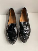 TOD`S Damen Schuhe Slipper Mokassin Lackleder echtes Leder Köln - Rodenkirchen Vorschau