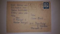 Postkarte Wiesbaden 1964 mit 15 Pfennig Luther Briefmarke Feldmoching-Hasenbergl - Feldmoching Vorschau