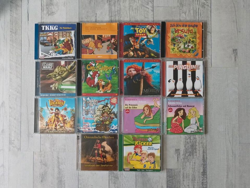 40 verschiedene Kinder CD's (TKKG, Teufelskicker,Star Wars, ...) in Pürgen