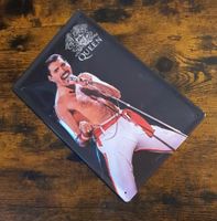 Retro Queen Nostalgie Musik Blechschild Freddie Mercury #1062 Bielefeld - Bielefeld (Innenstadt) Vorschau