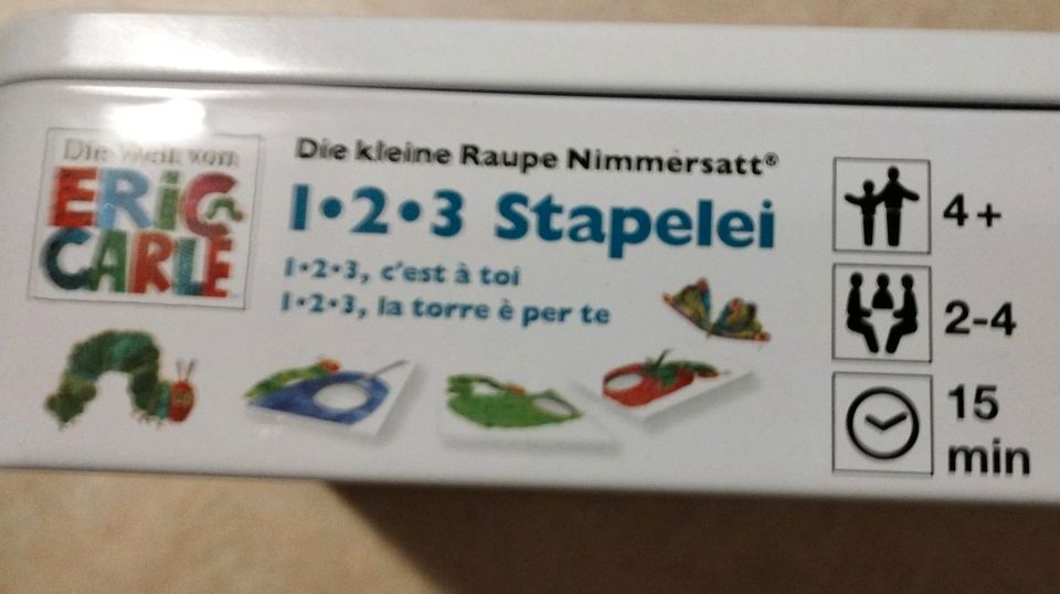 Raupe Nimmersatt Stapel-Spiel ab 4 Jahren in Göttingen