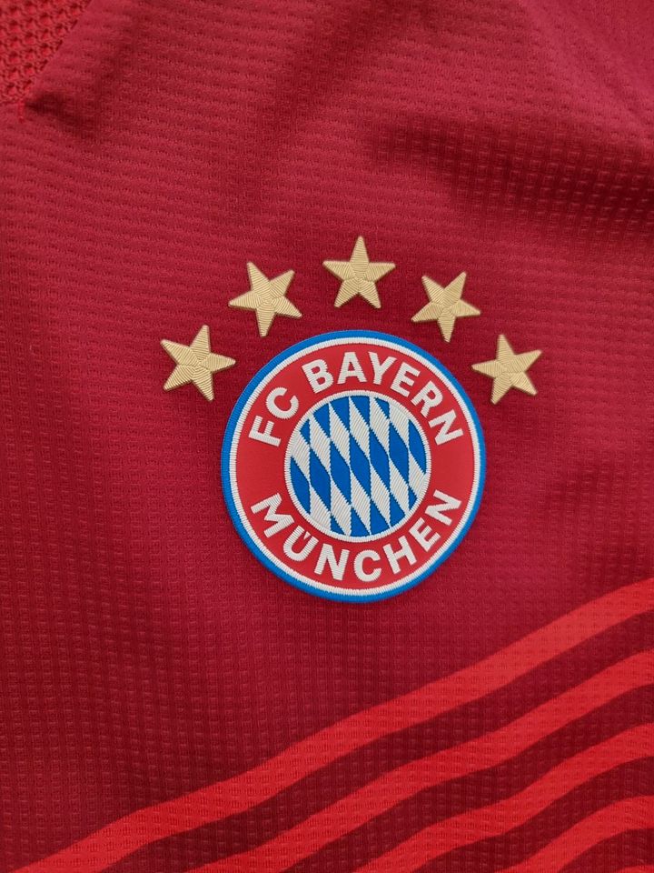 2021-22 Jamal Musiala Bayern München Heimtrikot L Spielerversion in Diespeck