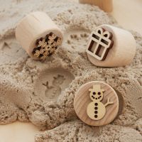 Winter Sandstempel Set, Weihnachten Knetstempel aus Holz, Waldorf Nordrhein-Westfalen - Solingen Vorschau