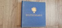 leeres blaues originales SCHAUBEK ALBUM + DEUTSCHLAND+zwei Seiten Sachsen-Anhalt - Halle Vorschau