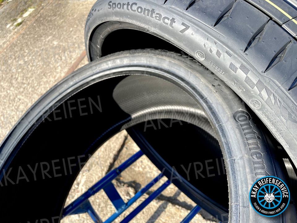 4x 255/40 R19 100Y XL ➡️ CONTINENTAL SportContact 7 ➡️ Sommerreifen Reifen PREMIUM Sommer 19 Zoll Auto Rad AUDI A6 4G A7 A8 Q3 VW T5 TIGUAN PHAETON VOLVO S90 XC70 V90 JAGUAR MERCEDES BMW FORD PEUGEOT◄ in Melle