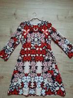 Hallhuber Kleid, Größe 34, Farbe cremeweiß-orange-schwarz Bayern - Wettstetten Vorschau