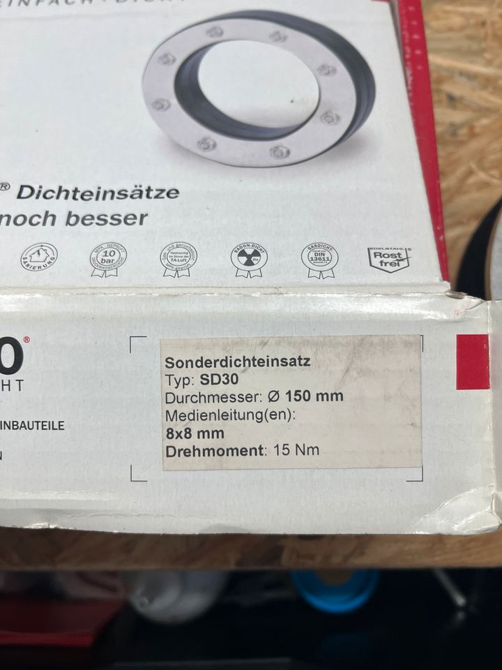 KRASO Dichteinsatz SD30 8x8mm Durchmesser 150mm in Neunkirchen-Seelscheid
