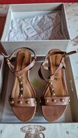 Tamaris Damen Sommerschuhe mittelbraun echt Leder Gr. 39 Sachsen-Anhalt - Staßfurt Vorschau