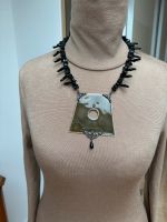 Jean Paul Gaultier Hals-Kette XXL Anhänger grün/schwarz Vintage Köln - Rodenkirchen Vorschau