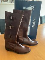 Gabor hoher Stiefel Gr.41 braun schnallen edel Neu in OVP NP 189€ Baden-Württemberg - Ulm Vorschau