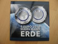 5 Euro Münzsatz 2016 "Blauer Planet Erde" im Folder, stempelglanz Niedersachsen - Edewecht Vorschau