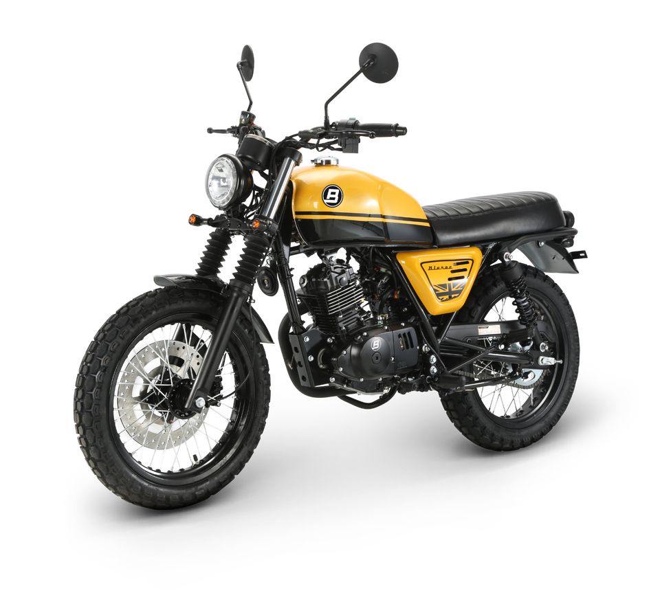 Bluroc Legend 125 ccm | NEU | A1/B196 | yellow-black | no Brixton in Siebenbäumen