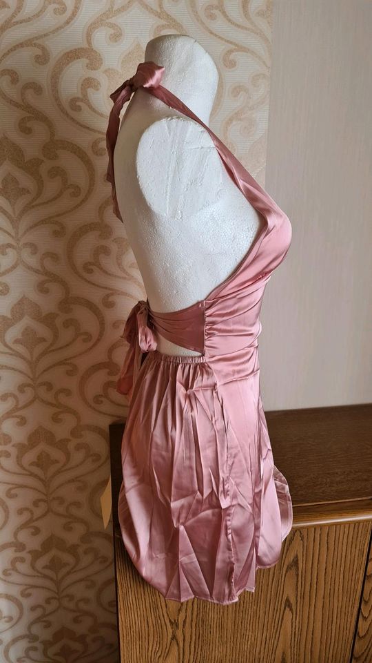 Schickes Kleid Abendkleid Ballkleid S36 rosarückenfrei in Werne