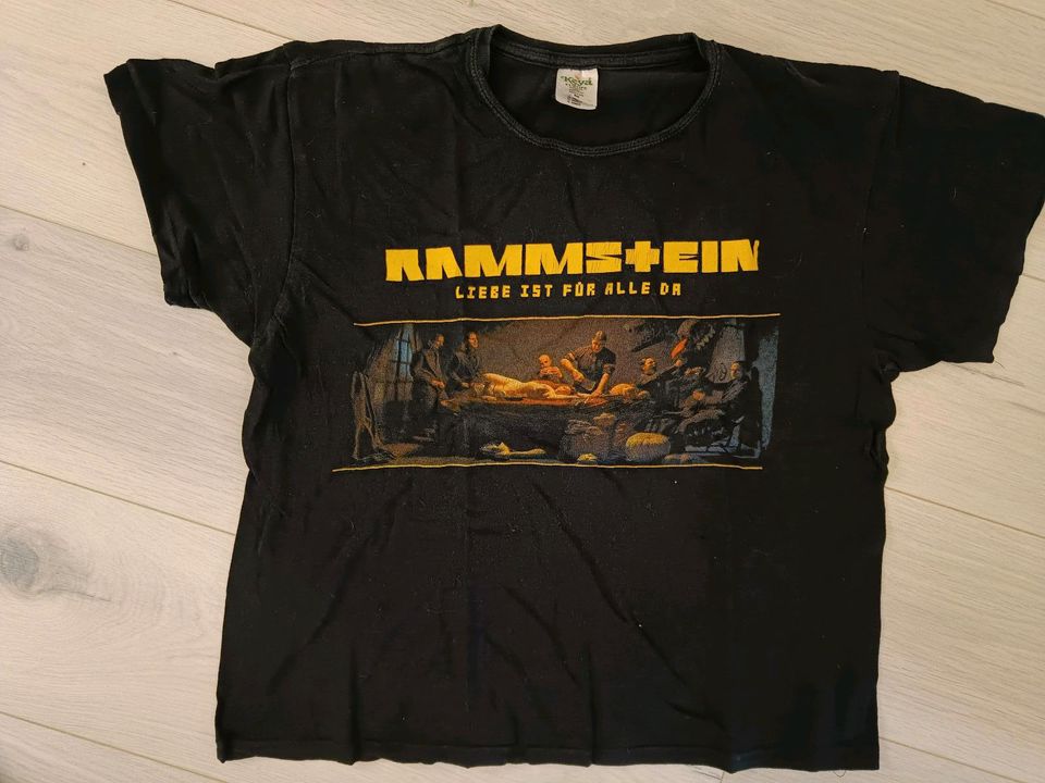 Rammstein Promo Shirt LIFAD M Liebe ist für alle da in Düsseldorf