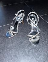 Damen Glitzer Sandalette Silber 40 neuw Bayern - Hirschaid Vorschau