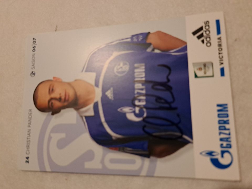 Original Autogramme Schalke 04 Saison 2006 Neuer in Rheine