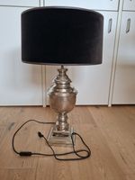 Lampe Wohnzimmer, Schlafzimmer, schwarz Velour/Samt, Chromfuß Eimsbüttel - Hamburg Eidelstedt Vorschau