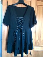 Tunika Shirt Ösen Gr. 0XL 42/44 schwarz Neu Niedersachsen - Holzminden Vorschau