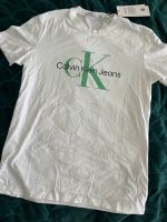 Calvin Klein Tshirt Männer weiß Größe L Baden-Württemberg - Neuried Vorschau