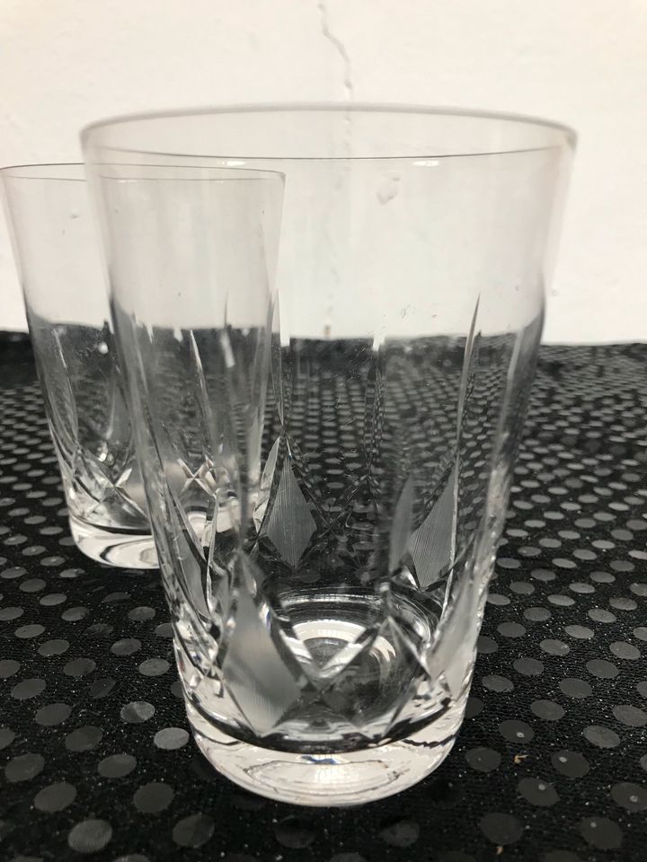 Glas, Gläser, Wasser, Saft 6 Stück Marke Spiegelau in Korschenbroich