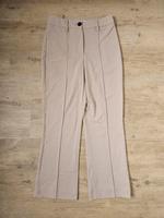Bershka Bundfaltenhose Wide Leg tailored Stoffhose beige sand M Sachsen - Augustusburg Vorschau