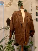 Echt leer Jacke braun Original True Vintage Dortmund - Innenstadt-West Vorschau