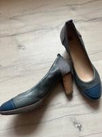 Högl Pumps Leder blau Gr38 Hannover - Vahrenwald-List Vorschau