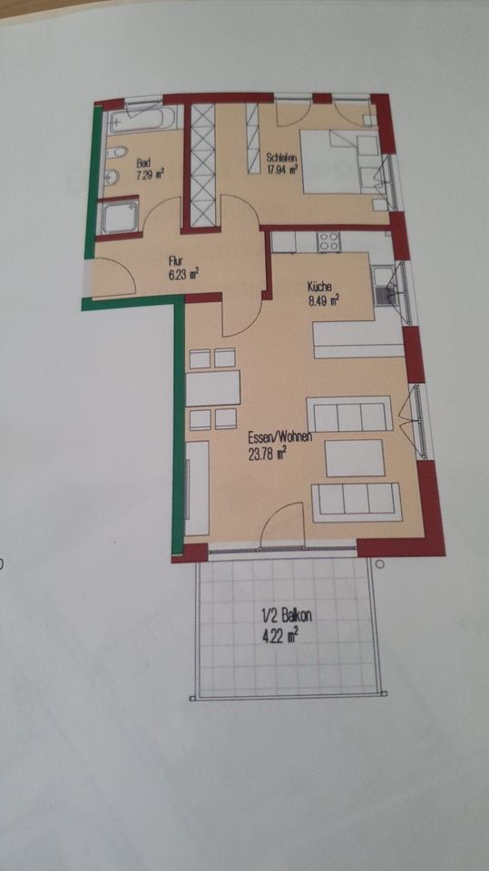 2-Zimmer-Wohnung in Geisenfeld zu vermieten (Fertigstellung 2023) in Geisenfeld