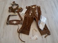 #117 *NEU* Almwelt Lederhose Kniebundhose Größe 80 Baden-Württemberg - Ilsfeld Vorschau