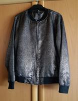 Jacke schwarz-silber - Gr. 44 Saarland - Bexbach Vorschau