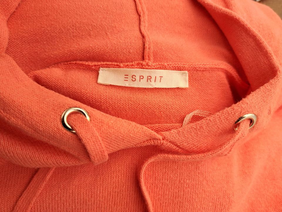 ESPRIT, Hoodie/Pullover,40/42/44, rosa-lachsfarben in Rhede