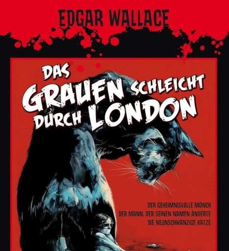 Edgar Wallace Das Grauen schleicht durch London 3 Filme DVDs Neu in Köln