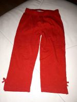 Leggings 7/8 rot mit Schleifen Thüringen - Mühlhausen Vorschau