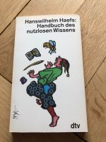 Hanswilhelm Haefs: Handbuch des nutzlosen Wissens Stuttgart - Stuttgart-West Vorschau