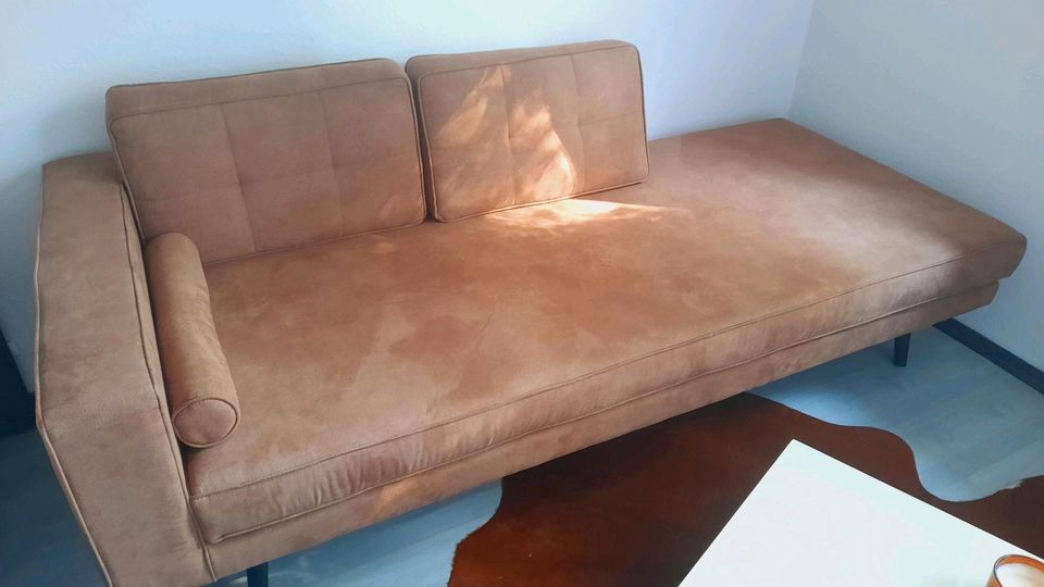 Sofa Couch Recamiere Norrwood Vagnas braun Latte Macchiato NEU in Essen
