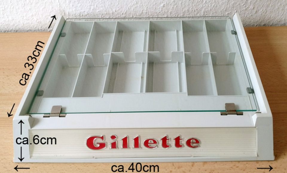 Gillette Verkaufs Sammler/Vitrine in Dortmund