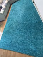 Ozeanblauer shaggy flauschiger Teppich 200cm x 290 cm Stuttgart - Vaihingen Vorschau