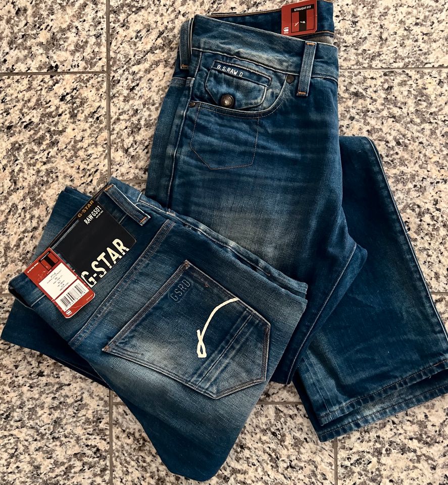 G-STAR MORRIS LOW STRAIGHT. : JEANS W29/L32. Neu in Langenberg