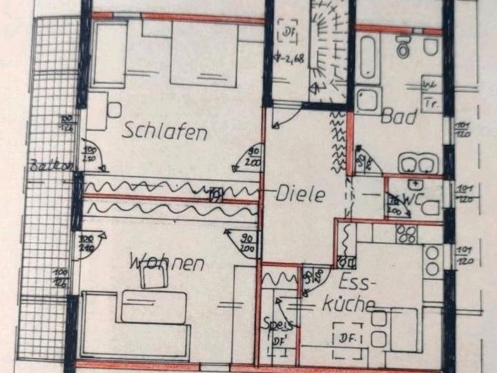 2- Zimmerwohnung in Tafertshofen in Kettershausen