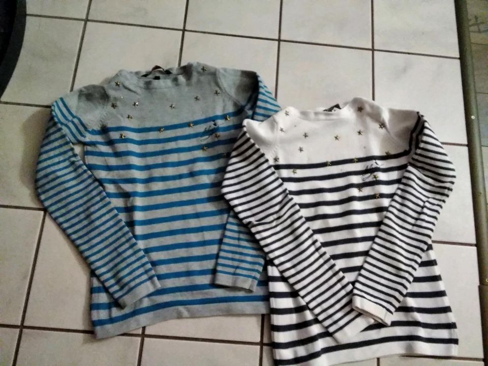 Set 2x Strick Pullover Lilou Zwillinge 128 134 in Seesen