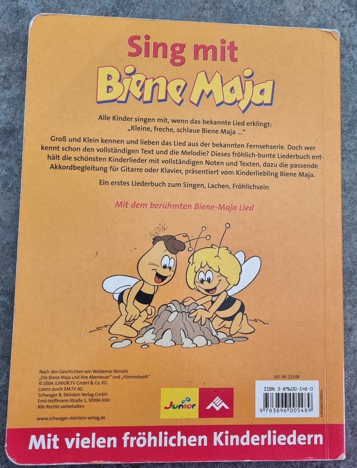 Kinderbuch Sing mit Biene Maja in Buesum