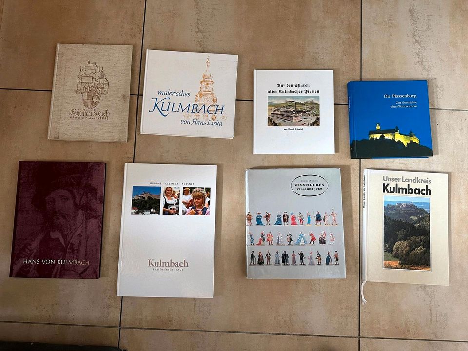 Sammler❤️"Alles über Kulmbach" Bücher, Schallplatten, Kalender .. in Mainleus