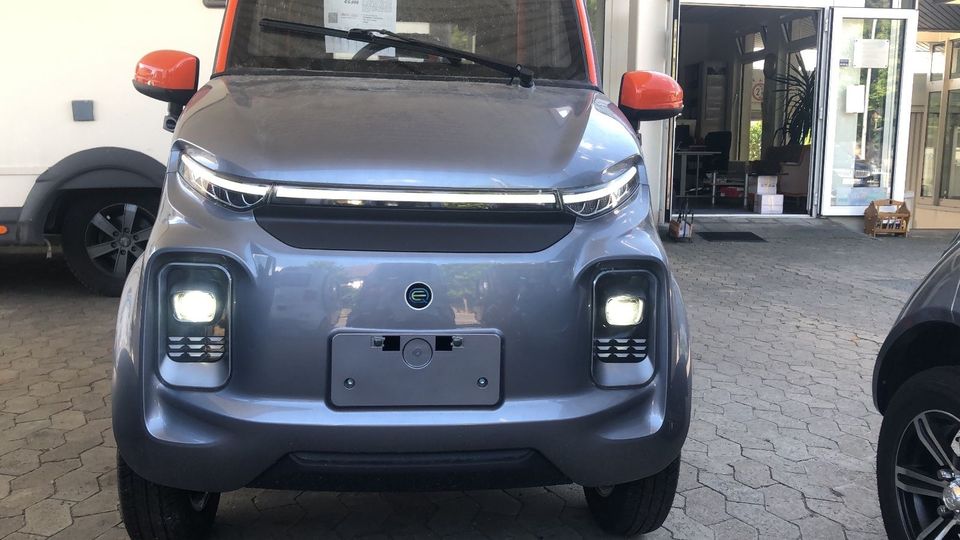 4 Rad Elektro Kabinenroller, Elektroauto, Mopedauto, CityMobil LIMA Q7 