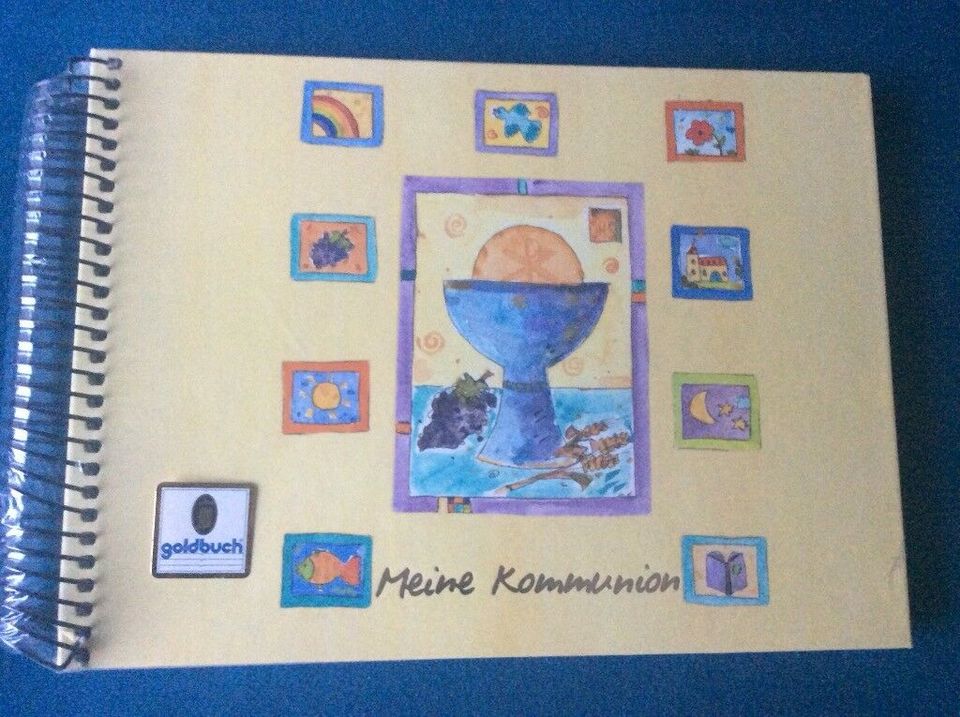 Fotoalbum Meine Kommunion, Goldbuch, Elefantenpapier goldgeprägt in Ostbevern