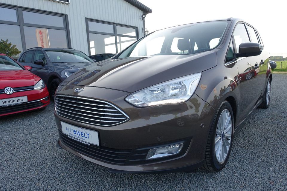 Ford C-Max Titanium 1.5 TDCi LEDER 6 Sitzer NAVI KAM in Beckdorf