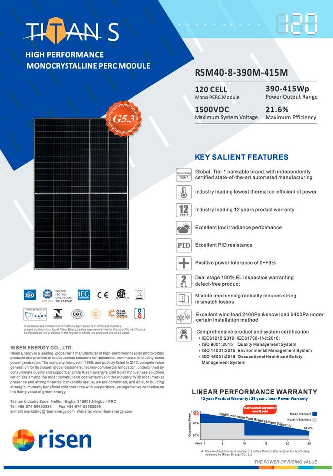 5kW PV Anlage Huawei/Risen (Battery-Ready), Photovoltaik, Solaranlage, Solar in Erolzheim