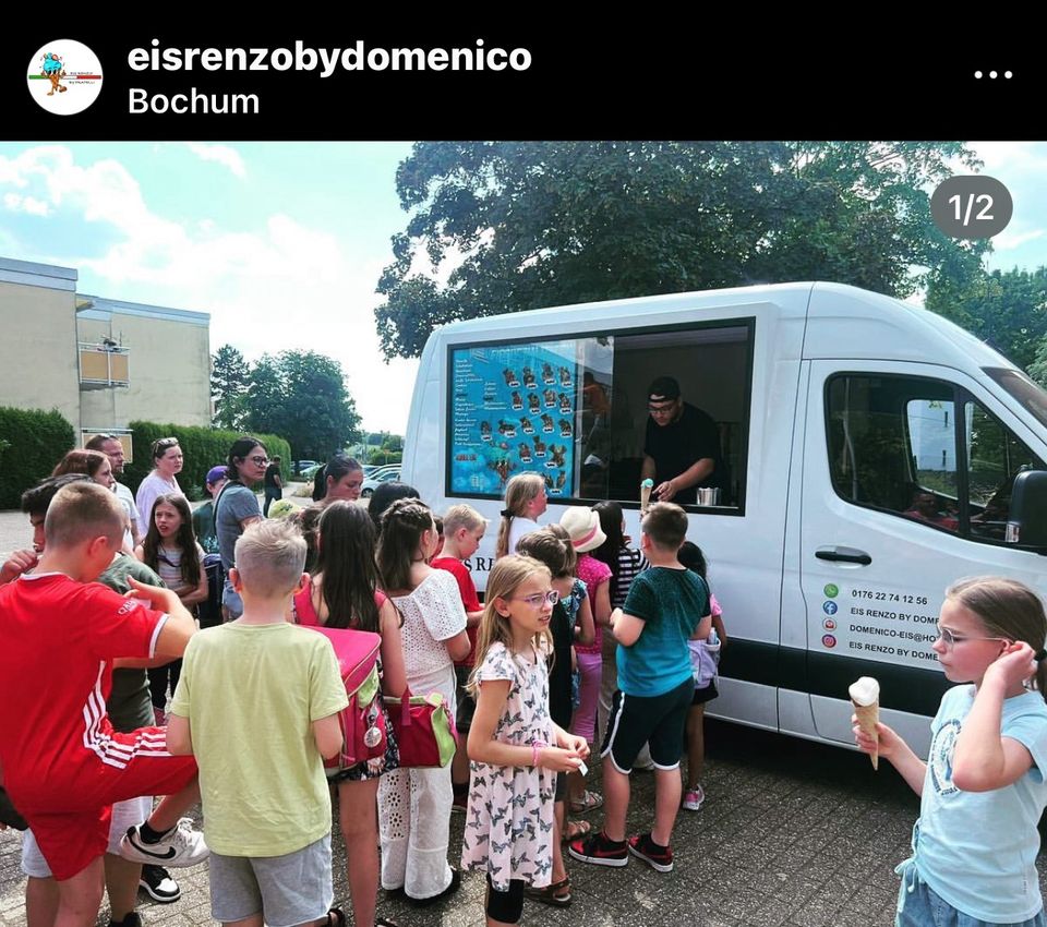 Eiswagen Eismobil Eisauto - Catering Sommerfest Event Feier in Gelsenkirchen