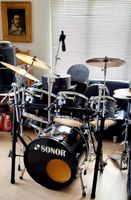 Sonor "Sonic Plus" Drumset (Schwarz) mit Snare Drum "Ludwig" Friedrichshain-Kreuzberg - Friedrichshain Vorschau