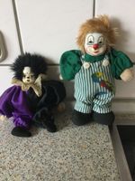 2 kleine Clown-Püppchen, 1 kl. Clown-Marionette Nordrhein-Westfalen - Viersen Vorschau